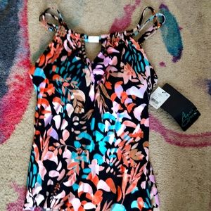 New with tags women's tankini swim top